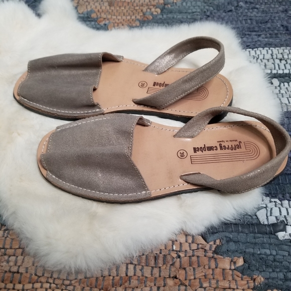 Jeffrey Campbell Ibiza Leather Slingback Sandal - Picture 3 of 7